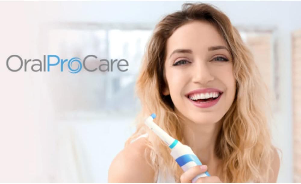 ROTADENT PROCARE Professional Rotary Toothbrush with Dock Charger, 2 Brush Heads Included and 1 Year Warranty