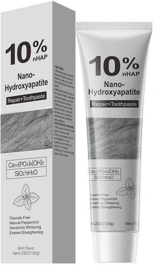 Hydroxyapatite Toothpaste SP-6 Probiotic Toothpaste Set for Enamel Protection and Tooth Strengthening Fresh Breath Gum Health Fluoride-Free whitening toothpasteToothpaste for Sensitive Teeth (1)
