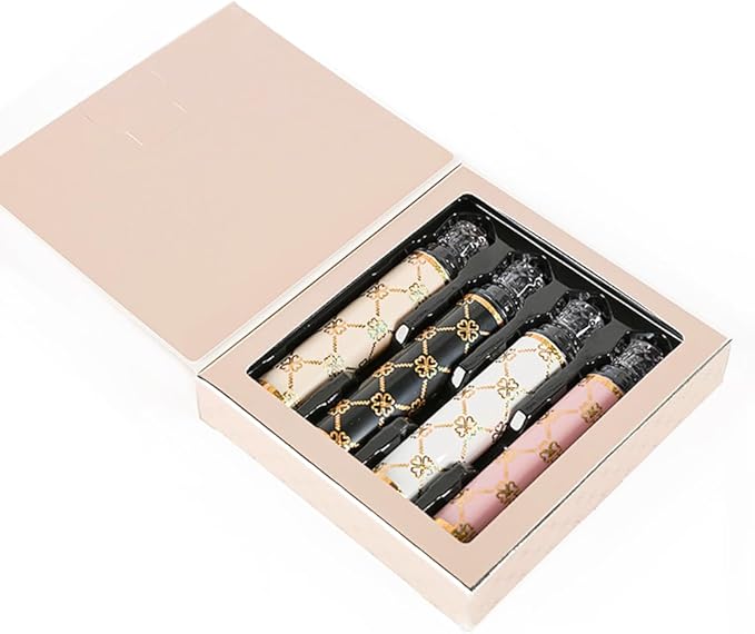 Foldable Travel Toothbrush Set,Compact Head,Mini Toothbrush with Toothbrush Case,Soft Bristled Travel Toothbrushes for Adults (Printed Handle 4PCS)