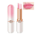 BINGBRUSH Peach Color Changing Lipstick,Moisturizer Long Lasting Lip Care Lip Balm Magic Lip Gloss Lip Tint Stain Gloss Set for Women (1pc Peach)