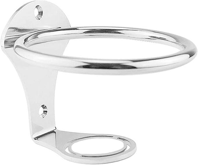 ISURE MARINE Stainless Steel Boat Cup Drink Holder for Marine Yacht Truck RV