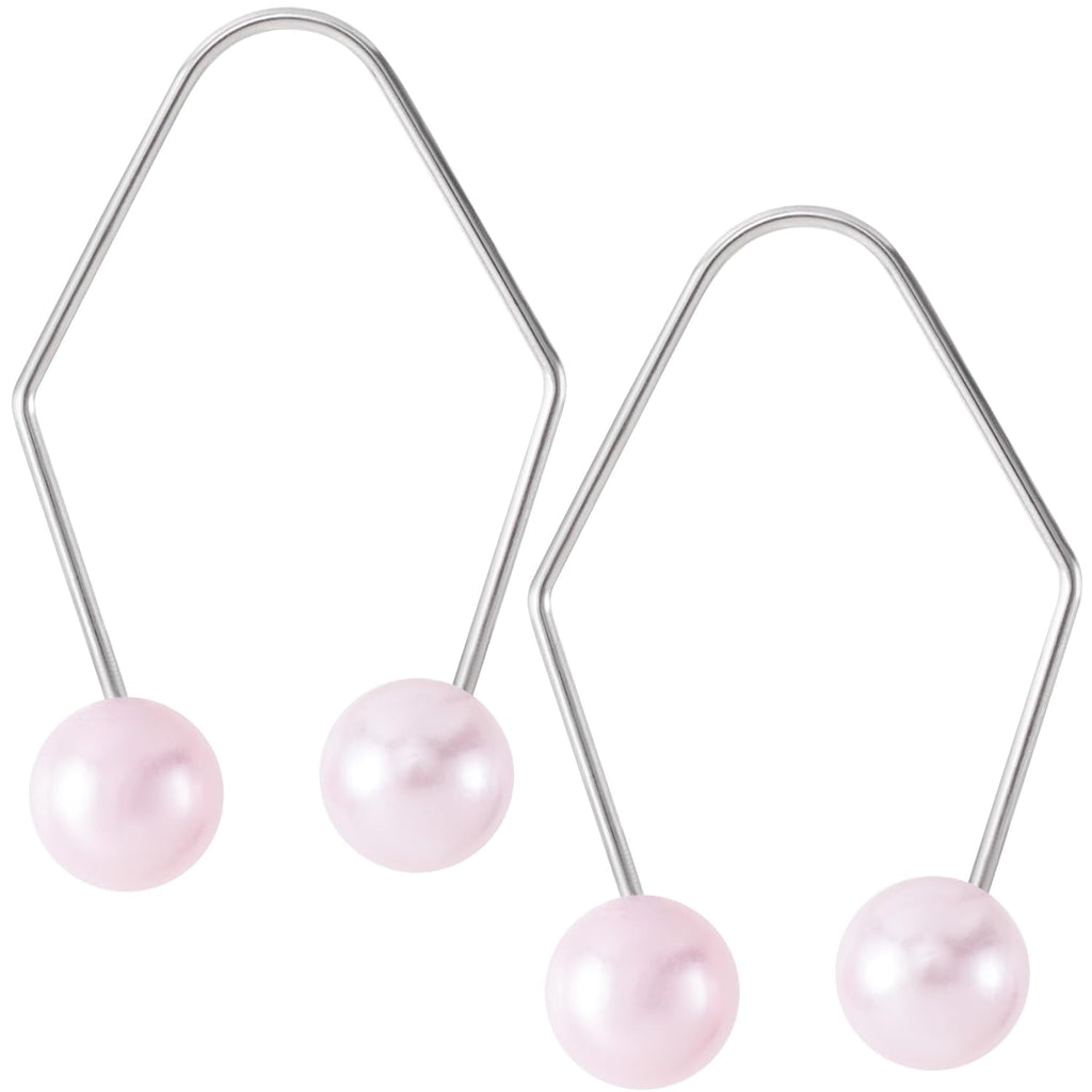 2pcs Natural Dimple Maker for Cheeks, Pink Facial Muscle Dimple Trainer Shaper, Facial Exerciser Tools for Beautiful Smile