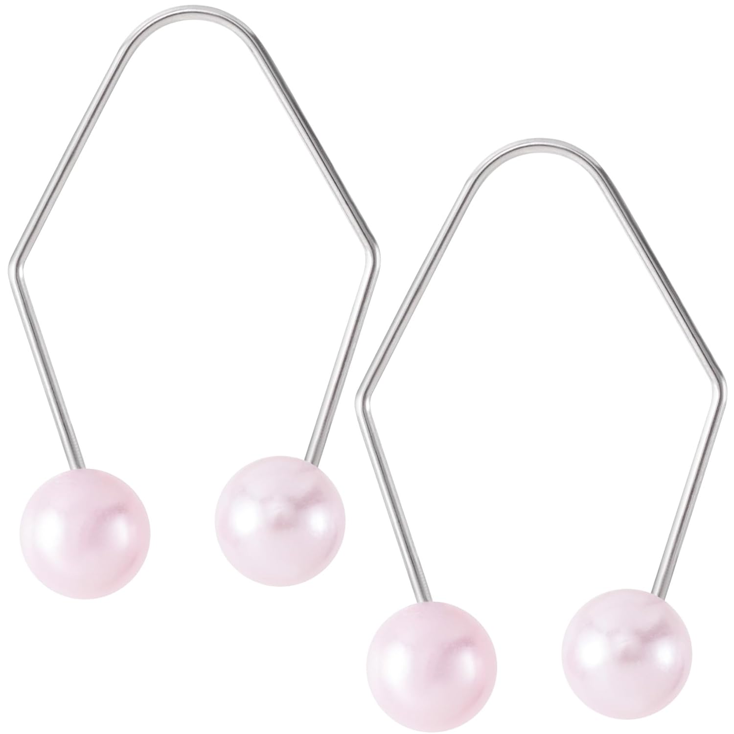 2pcs Natural Dimple Maker for Cheeks, Pink Facial Muscle Dimple Trainer Shaper, Facial Exerciser Tools for Beautiful Smile