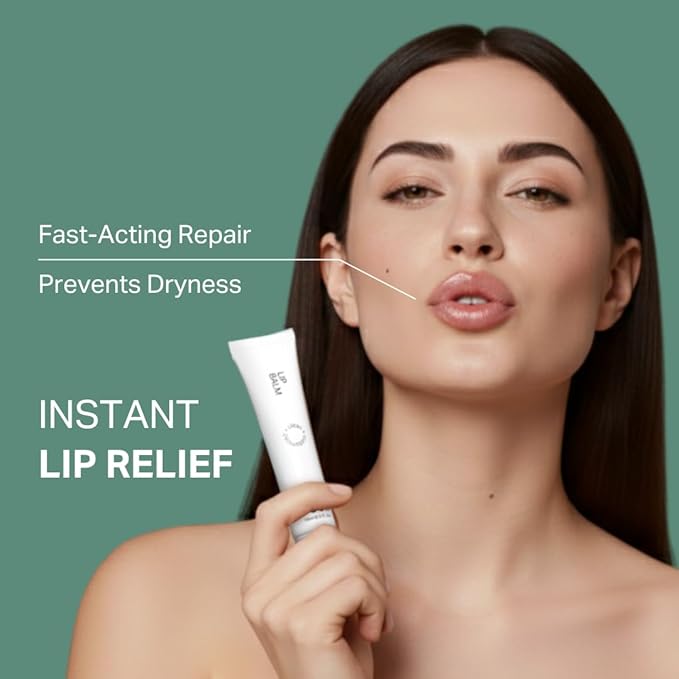 Y’OUR Intensive Healing Lip Balm & Overnight Lip Mask | Instantly Relieves & Repairs Dry, Chapped Lips | Deeply Hydrating Formula with Shea Butter & Rosehip Oil | Lightweight, Paraben & Silicon-Free