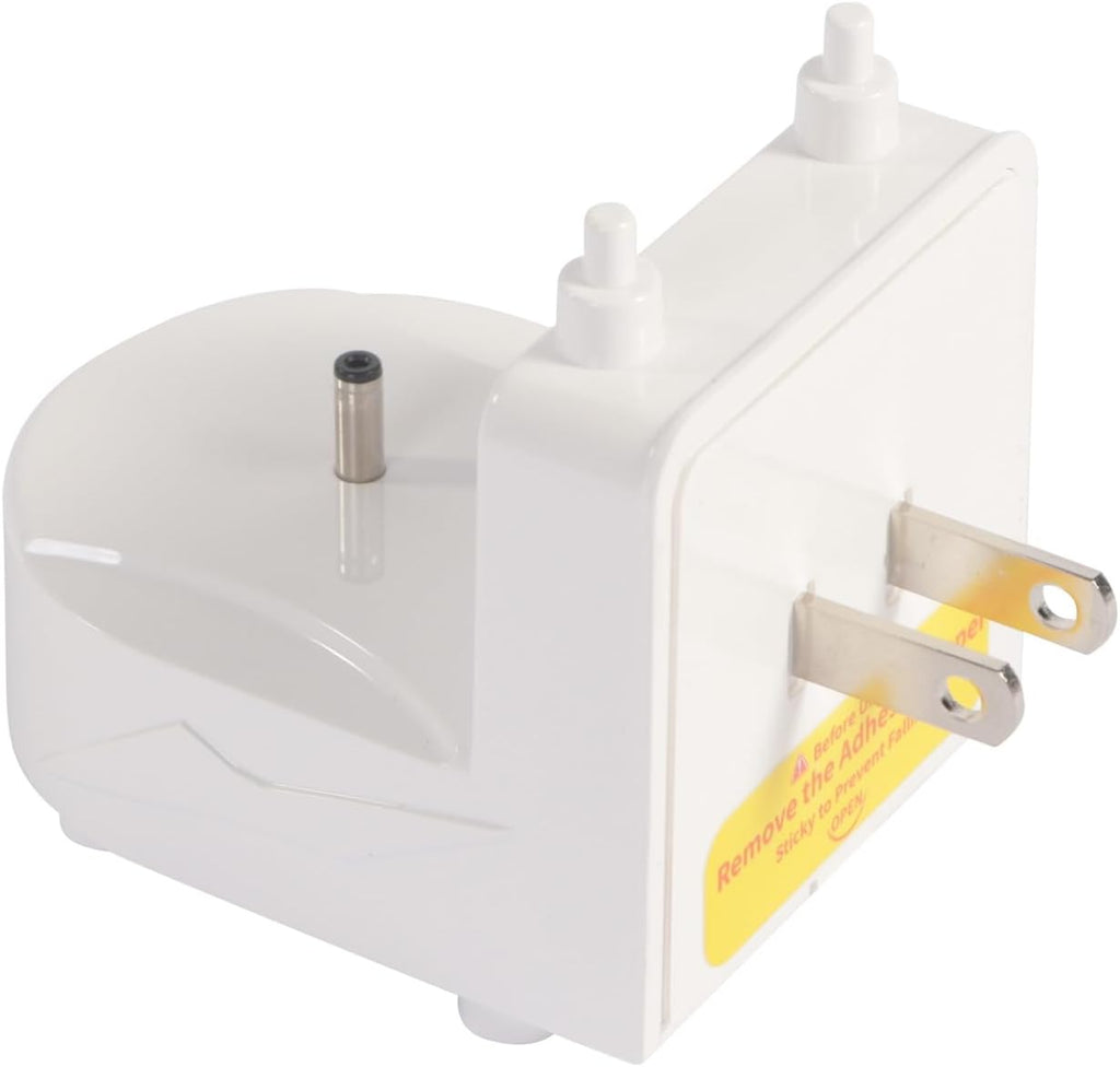 Wall Charger for 7AM2M AM105/AM110 /Fairywill/Bitvae/Dnsly/Vekkia/Gloridea/Sboly/Electric Toothbrush, (Not for 7AM2M AM100 AM101 AM103) (White)