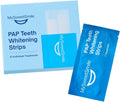 MySweetSmile Pap Teeth Whitening Strips - Enamel-Safe, Sensitivity-Free Formula - 42 Peroxide-Free Whitening Strips - Dentist-Approved - IndyBest Award-Winning Brand - 21 Treatments - Mint Flavour