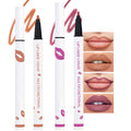 Kaely 2Pcs Nude Orchid Longwear Liquid Lip Liner Waterproof, 24 Hour Long Lasting Lip Liner Stain Marker Pen, 2-in-1 Matte Semi Permanent Lipliner & Lipstick, Vegan & Cruelty-Free, 05+08