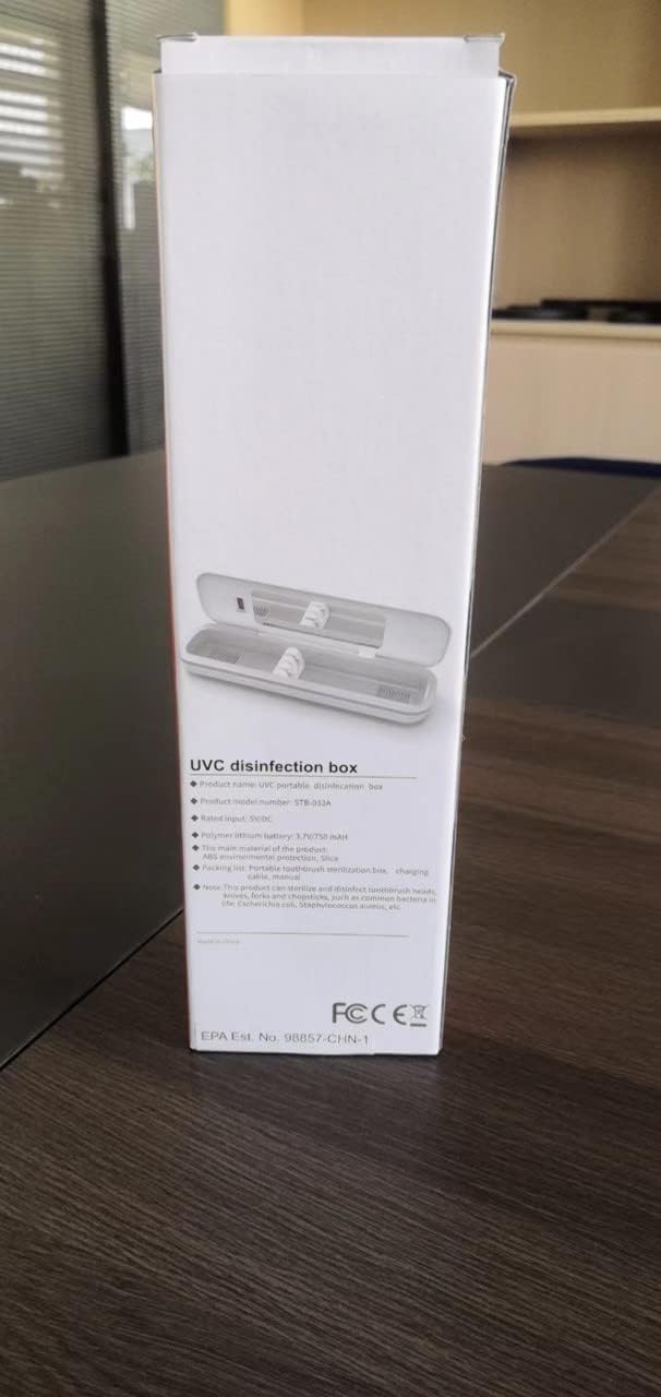 Toothbrush Holder, Toothbrush Cleaner Case, Portable USB Charging Toothbrush Cover with U V-C Light, Travel Toothbrush Holder (Pink-Large)