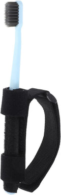 Hemoton Toothbrush Adaptive Holder and Hand Strap for Disabled and Elderly Soft Bristles for Comfortable Cleaning Material for Use Brushing Aid for Oral Care