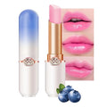 BINGBRUSH Peach Color Changing Lipstick,Moisturizer Long Lasting Lip Care Lip Balm Magic Lip Gloss Lip Tint Stain Gloss Set for Women (1pc Blueberry)