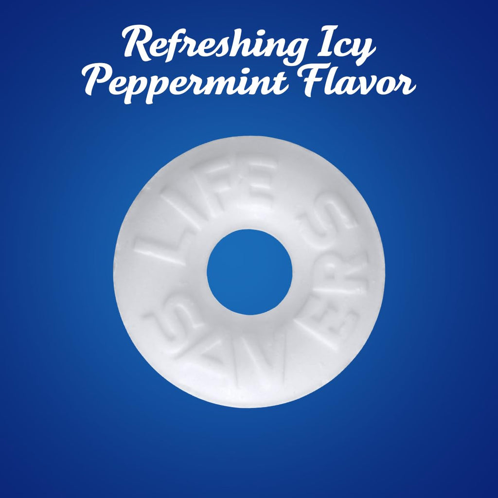 Pep O Mint Hard Candy, 2lb + 2oz Bulk Pack of Mints Individually Wrapped, Bulk Mints for Parties and Events, Ideal Peppermint Candy for Refreshing Breath and Enjoyable Snacking