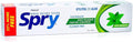 Spry Natural Xylitol Toothpaste 5oz for Adults and Kids - Fluoride Free, Gentle for Sensitive Teeth Whitening and Remineralizing, Breath Freshening, Mouth Moisturizing, Spearmint (Pack of 2)
