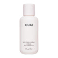 OUAI Anti Frizz Cream Travel Size - Moisturizing Hair Cream with Frizz Control & Heat Protection - Provides Hydration with Jackfruit & Beetroot Extract - Paraben, Phthalate & Sulfate Free (3 oz)