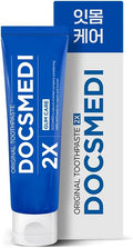 DOCSMEDI Doctrust K Kid-Friendly Toothpaste with 922 ppm Fluoride/Cavity Prevention/Removing Plague/Suppressing Bad Breath (2X Gum Care Toothpaste, Apple Mint)