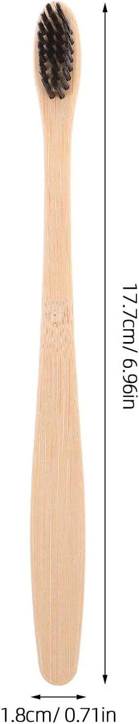 15 Pcs Toothbrush Set Soft Bristles Gentle Gums Comfortable Grip Portable for Travel Home Bathroom Cleaning Eco-Friendly Sustainable Oral Care