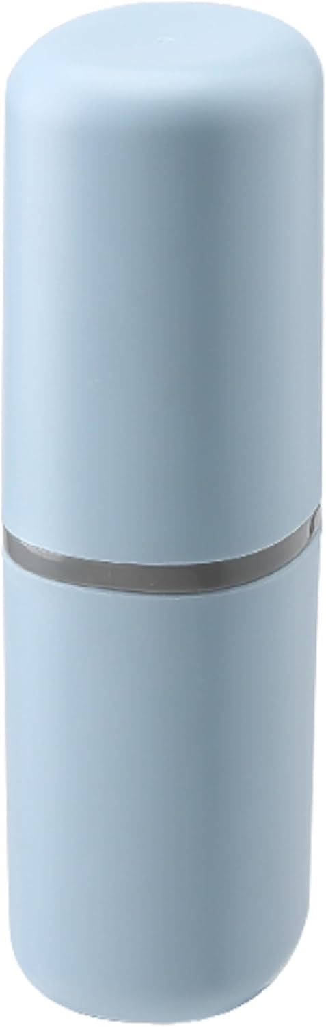 Toothbrush Travel Case, Multifunctional Dustproof Toothbrush Cover, Portable Toothbrush Holder,Suitable for Business Camping Travel or Daily Use(Blue)