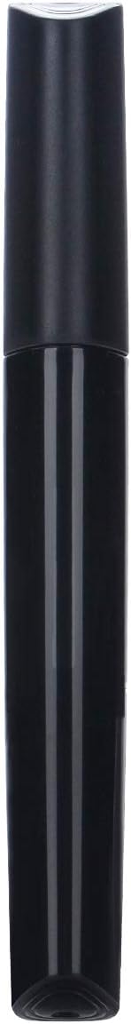 Toothbrush Travel Case, Plastic Container Toothbrush Holder Brushes Box Breathable Design with Air Hole More Toothbrush Tube Container for Home Daily Business Use (Black)