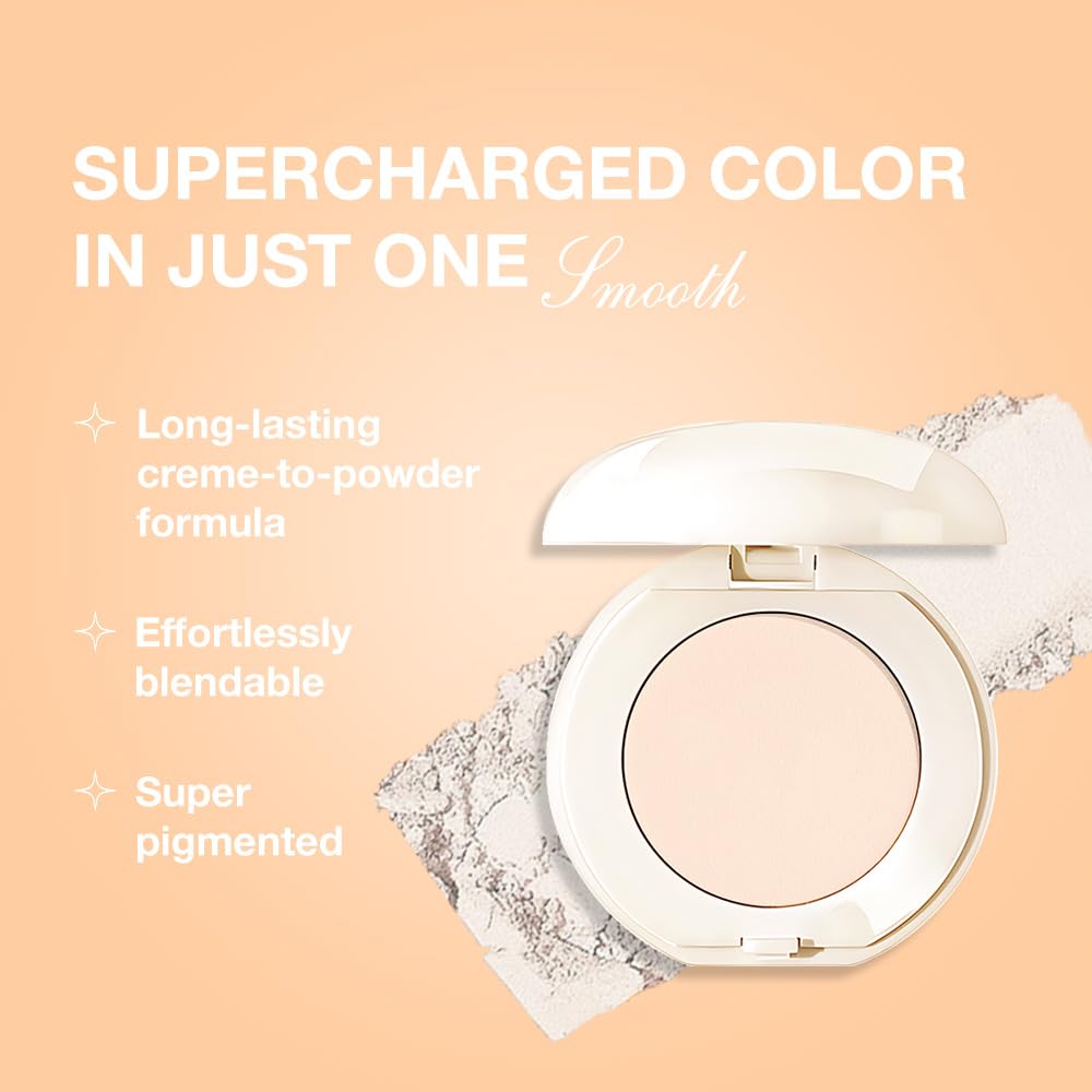 Single Cream Eyeshadow,Ivory Matte Eye shadow Pallette,Waterproof&Long Lasting Mini Eyeshadow,Soft Matte Eye Makeup,Vegan & Cruelty-Free Eye shadow for Brown Blue Green Eyes #06