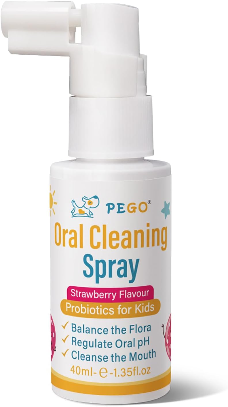 Kids Oral Spray, Toddler Toothpaste Helper for Cavity Prevention and Fresh Breath, Children Anticavity with Fluoride Free for Newborn to Preschoolers, Kid's Mouth Spray (1)