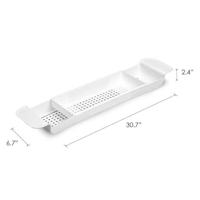 #1 Rated Bath Toy Organizer & Bathtub Storage Basket