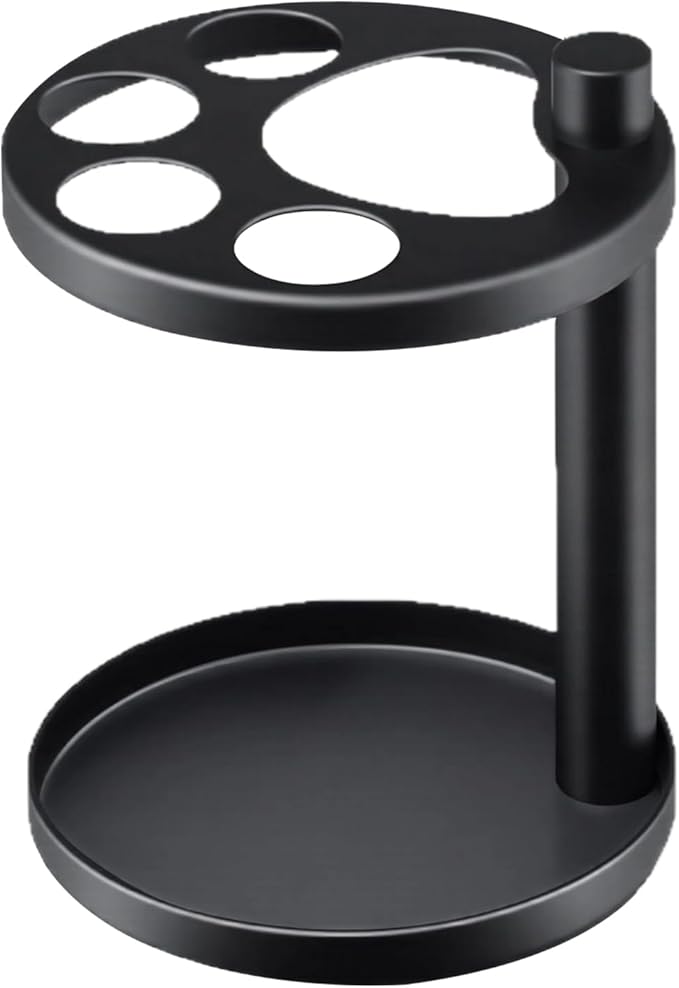 Bathroom Toothbrush Holder - Tooth Brush Toothpaste Stand Countertop Organizer,Shower Storage Rack with Ventilated Slots for Travel Restroom Counter Vanity Toilet Dorm Shavers Small Comb