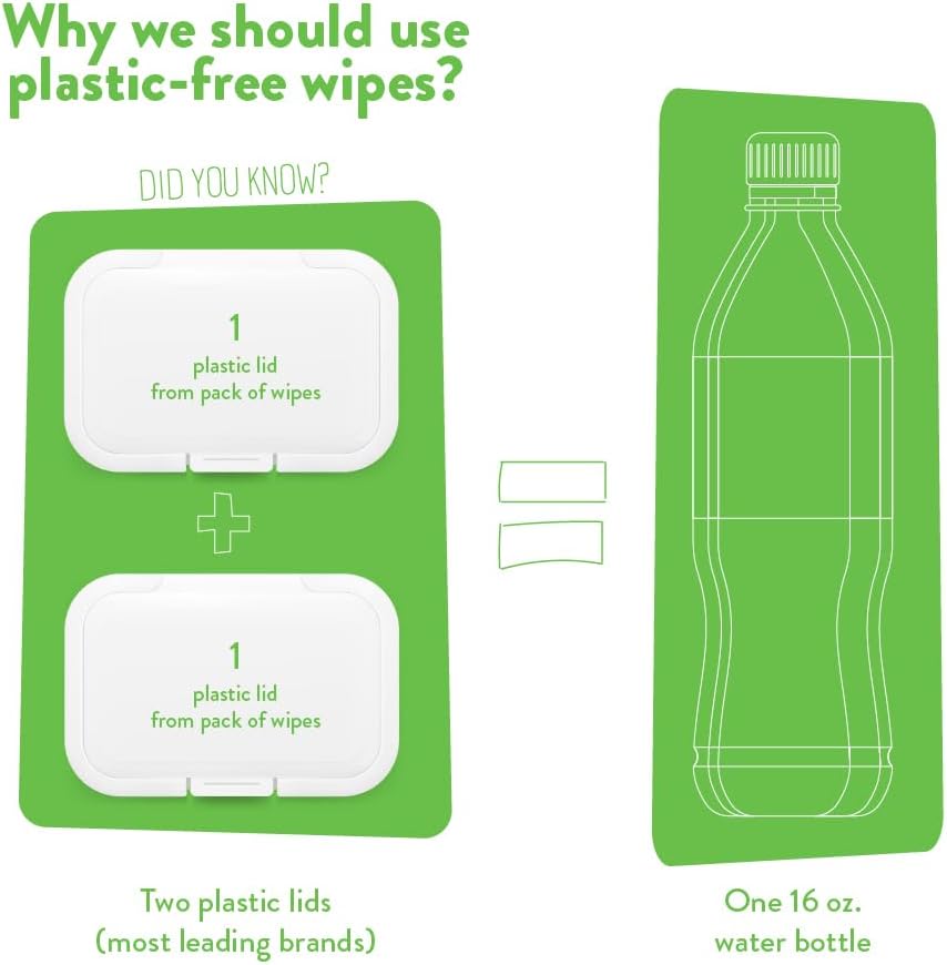 Simpleaf Flushable Wet Wipes Aloe Vera | Plastic Free, Paraben & Alcohol Free | Hypoallergenic & Safe for Sensitive Skin | Soothing Aloe Formula | Adult Toilet Wipes (3 x 50 Counts Pack) 150 Counts