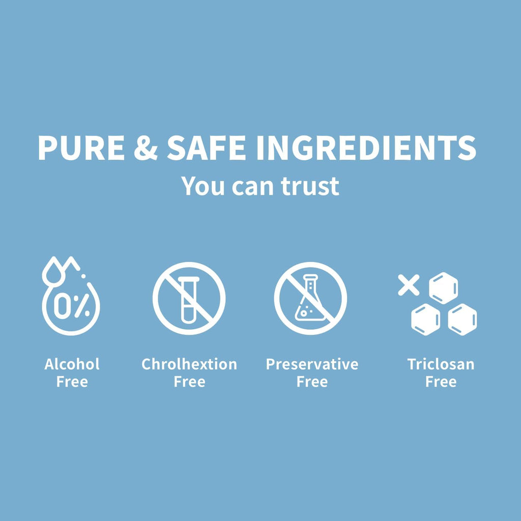 Mouthwash for Kids P113+ Peptide Anti Cavity Mouth Rinse Alcohol Free for Teeth and Gums Safe Oral Hygiene for Newborn to Toddler 11.08 fl oz (11.08 Fl oz, Mint(for Adult))