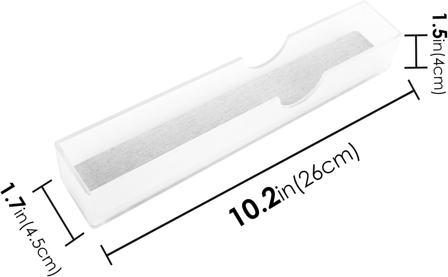 Acrylic Electric Toothbrush Holder with Diatomite Drying Stone, Bathroom Drawer Organizer with Drainage Hole for Tooth Brush, Compatible with Philips, Oral-B (Frosted)