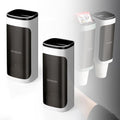 2 Pcs Cup Dispenser Wall Mounted, Bathroom Cup Dispenser Holder for 3oz-9.5oz Disposable Paper and Plastic Cups, Water Cooler Cup Dispenser with Adhesive Plate (Single White)