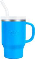 Bella's Friends Handy Mini Tumbler – Adorable 9 oz Sippy Cup for Toddlers 1-3 years old, Flexible Straw, Stainless Interior & Silicone Body, Leak‑Proof, Dishwasher Safe, Ideal for Travel or At Home