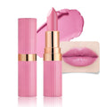 Pink Nude Lip Stick,Matte Cream Lipstick Set for Women,Long Lasting Waterproof Smudge Proof Velvet lipsticks Crayon,Lip Makeup Kit Travel Size,Vegan & Cruelty-free (Pack of 1)