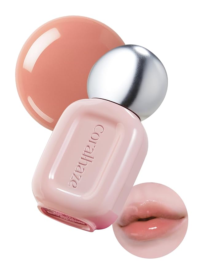 Dew Drop Tint #205 Honeydew 4.5g, Glossy, Lightweight Lip Stain, Glass-Like, High Shine, Moisturizing Lip Oil, Long Lasting Color, Hydrating Gloss, Dewy Finish, Korean Beauty Makeup