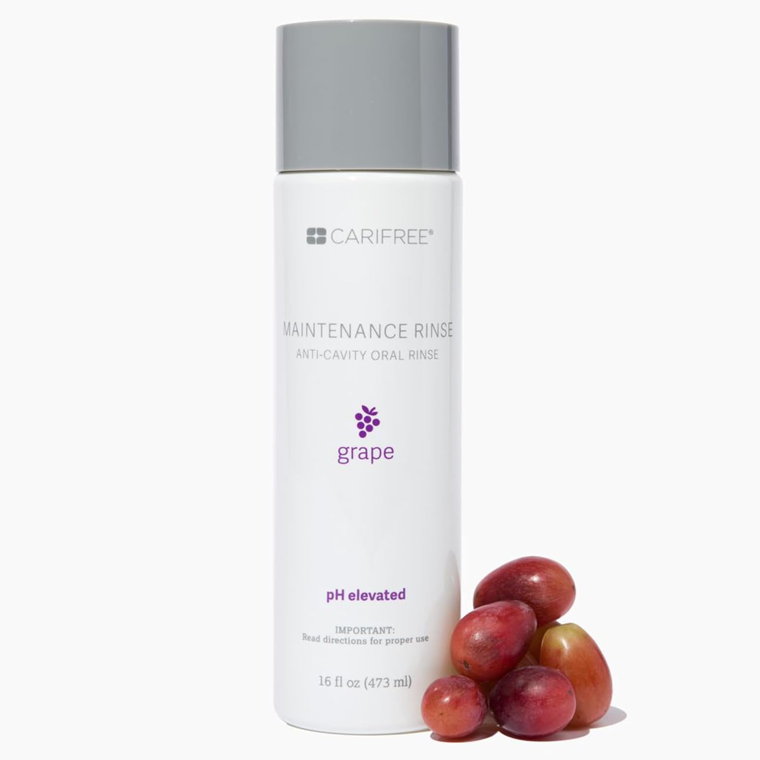 CariFree Maintenance Rinse, Variety Pack with 3 Flavors (Mint, Citrus, Grape), Fluoride & Xylitol Mouthwash, Dentist Recommended, Anti-Cavity Oral Care, Neutralizes pH, Dentist Developed