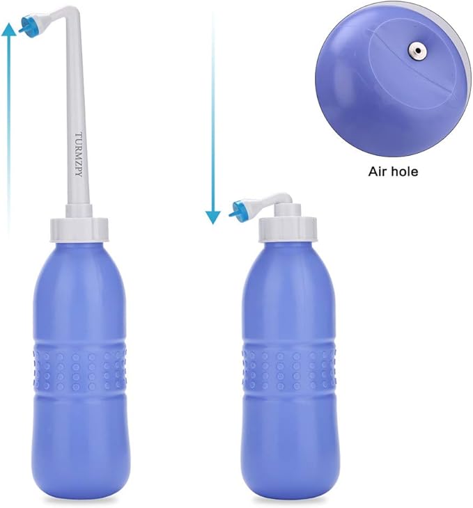 Portable Bidet 600ml Travel Bidet Plastic EVA Bottle Personal Hygiene Bidets Cleaning Device