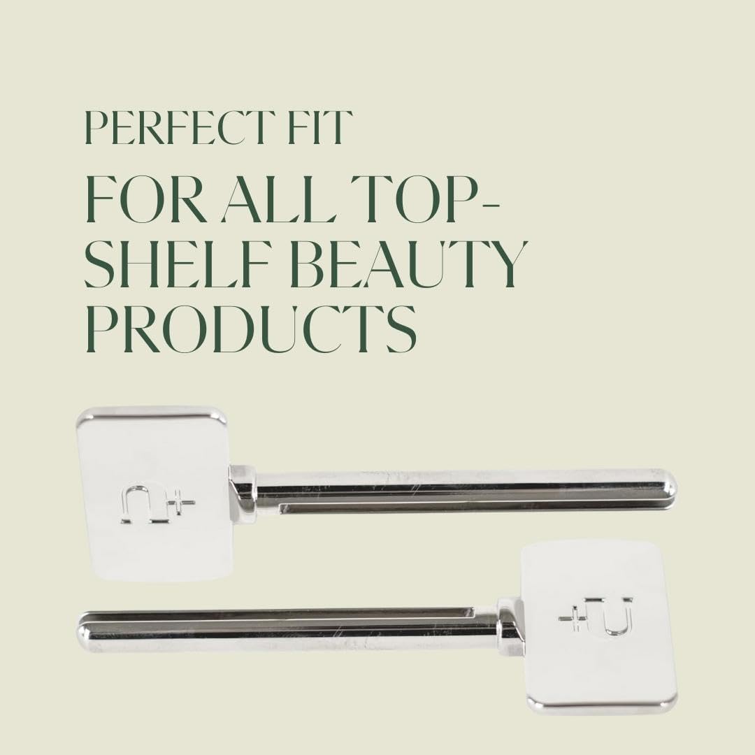 Toothpaste Turn Key Metal Tube Squeezer | Maximize Toothpaste, Creams, Paint, Makeup & Beyond | Easy-to-Use Roller Tool for Savings & Convenience | Plus Ultra