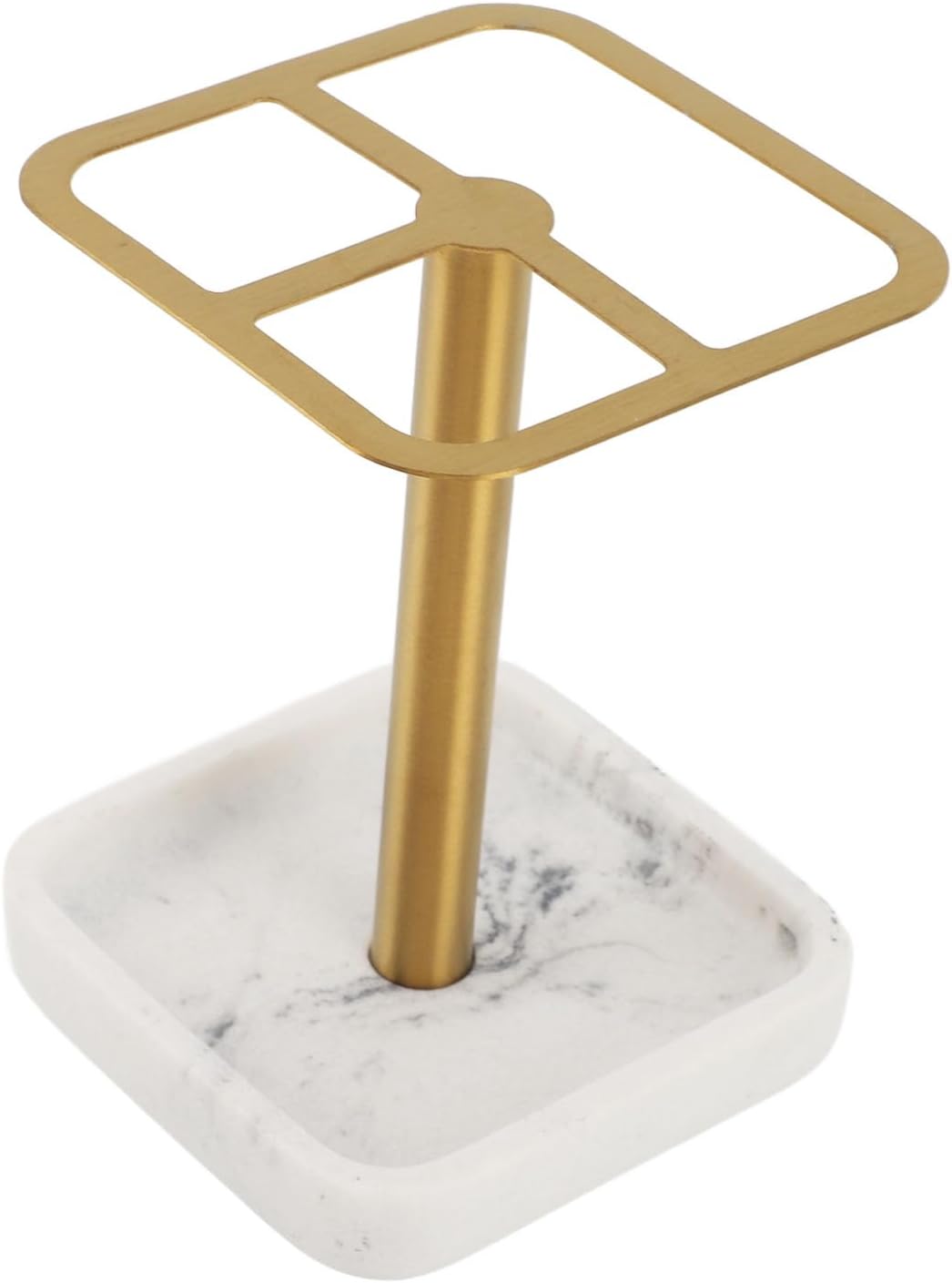 Electric Toothbrush Holder, 3 Slots Tooth Brushing and Toothpaste Holder 304 Stainless Steel Toothpaste Organizer Space Saving Toothpaste Storage Stand for Bathrooms Countertop