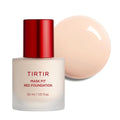 TIRTIR Mask Fit Red FoundationㅣLong Lasting Flawless Coverage, Energy Essence, Lightweight, Hydrating, Pore-Blurring, Breathable Satin Finish, Makeup, Radiant Skin, #15C Fair Porcelain, 1.01 Fl Oz