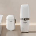 2Pcs Toothbrush Travel Case & Travel Soap Holder Dish Tray, Portable White Toothbrush Holders with Cover Leakproof Bar Soap Holder for Traveling School Camping Business Trip Bathroom