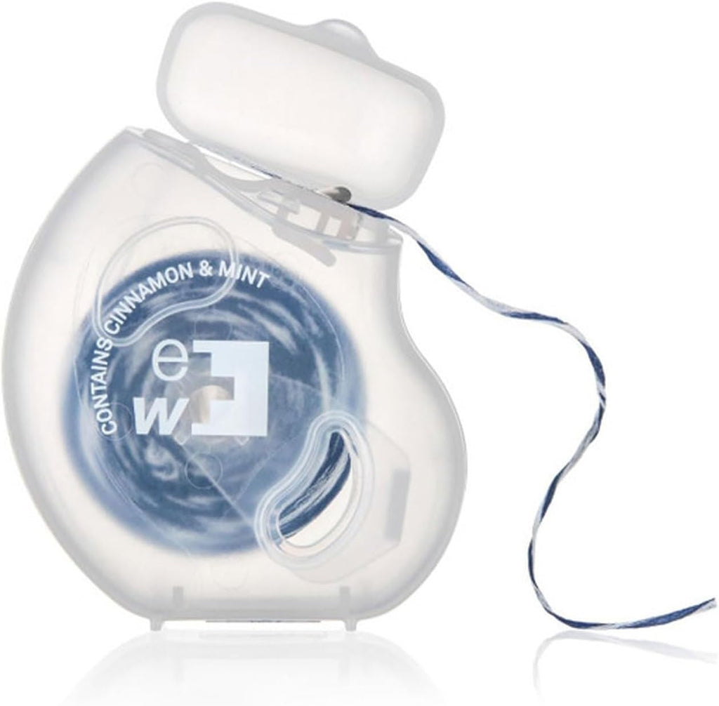 Gentle Gum Care Soft Woven Dental Floss, Minty Cinnamon Flavored Dental Floss | Woven Cushioned Comfort Floss for Sensitive Gums | Expanding & Cushioned Flossing - 131ft Total Length