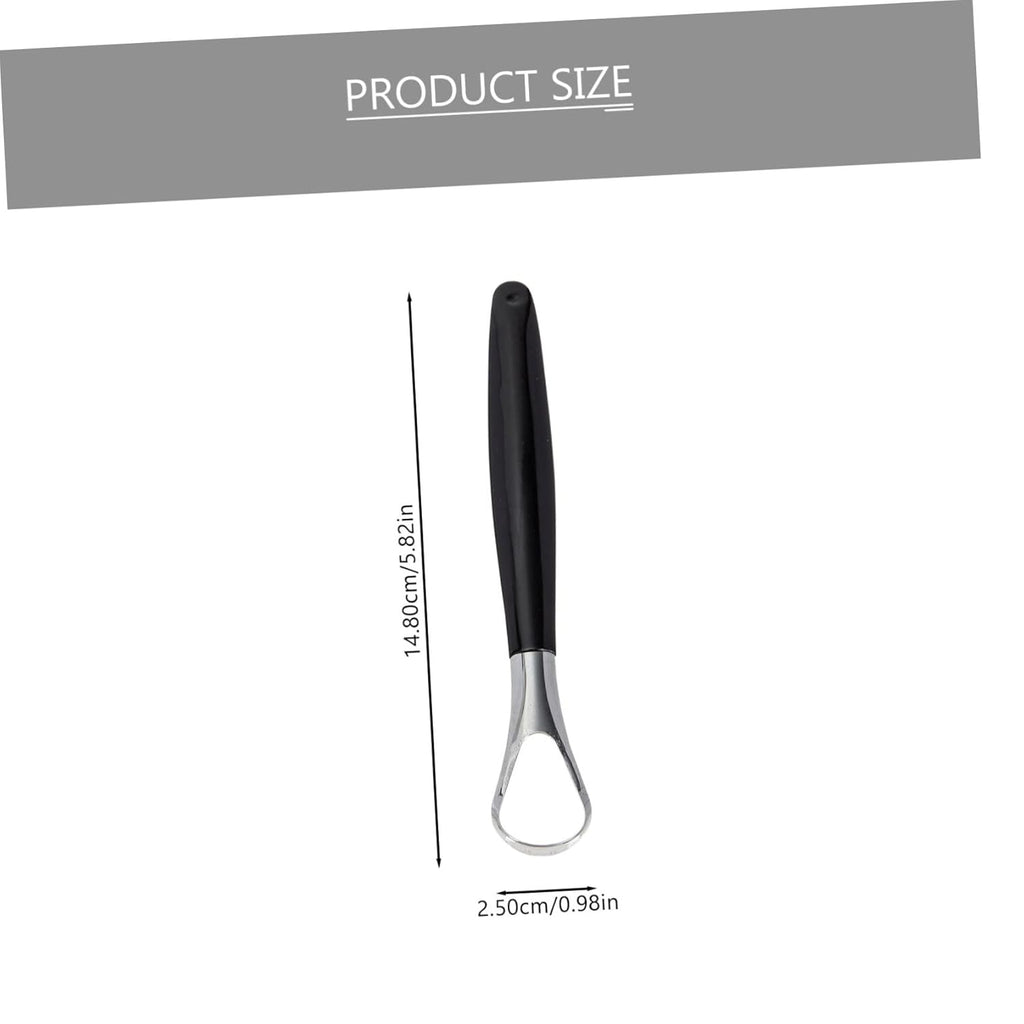 2pcs Tongue Cleaner for Adults Stainless Steel Tongue Scraper Oral Hygiene Bad Breath Remover Easy to Use