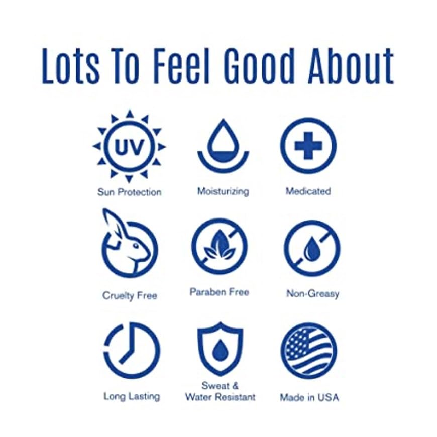 Dermatone Original Medicated Lip Balm Stocking Stuffer | Soothing & Moisturizing | Cocoa Butter, Aloe, Vitamin E | Heal & Repair Chapped Lips | SPF30 | 3-Pack, 0.15oz sticks