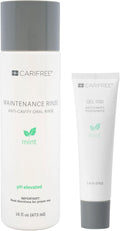 CariFree Maintenance & Prevention Kit, Mint | Anti-Cavity Fluoride Toothpaste & Mouthwash Freshens Breath and Moistens Mouth | Dentist Recommended for Oral Care (2 Piece Set)