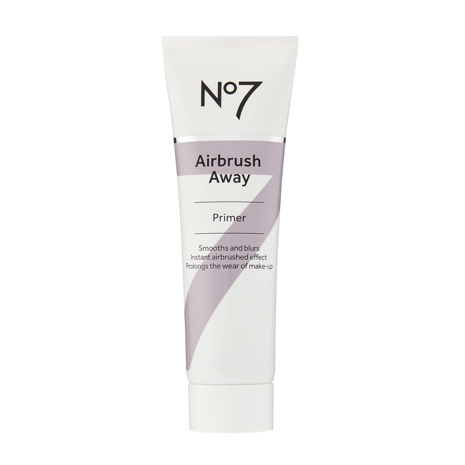 No7 Airbrush Away Face Primer - Hydrating Makeup Primer with Hyaluronic Acid - Helps to Smooth the Appearance of Fine Lines & Wrinkles for Seamless Makeup Application (30ml)