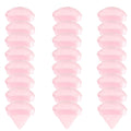 24 Pcs Triangle Powder Puff, Cotton Makeup Puff, Washable Face Powder Puff (24LP), Christmas Gifts Stocking Stuffers for Women Girls