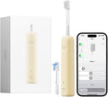 Laifen Wave Special Electric Toothbrush, New 2025 Version Oscillation & Vibration Sonic Electric Toothbrush for Adults with App, 2 Brush Heads, IP68 Waterproof Travel Powered Toothbrush (Matte Yellow)