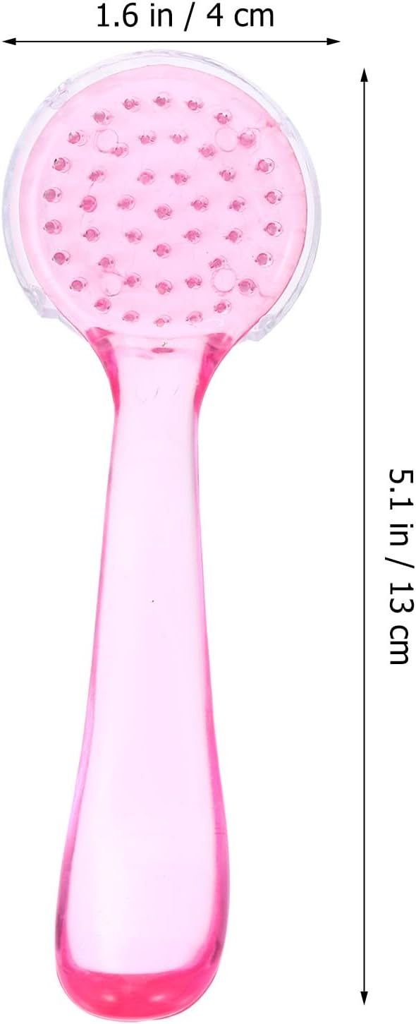 NOLITOY 10pcs Facial Cleansing Brush, Soft Bristle Exfoliator Wash Scrubbers for Skin Care Makeup Removal