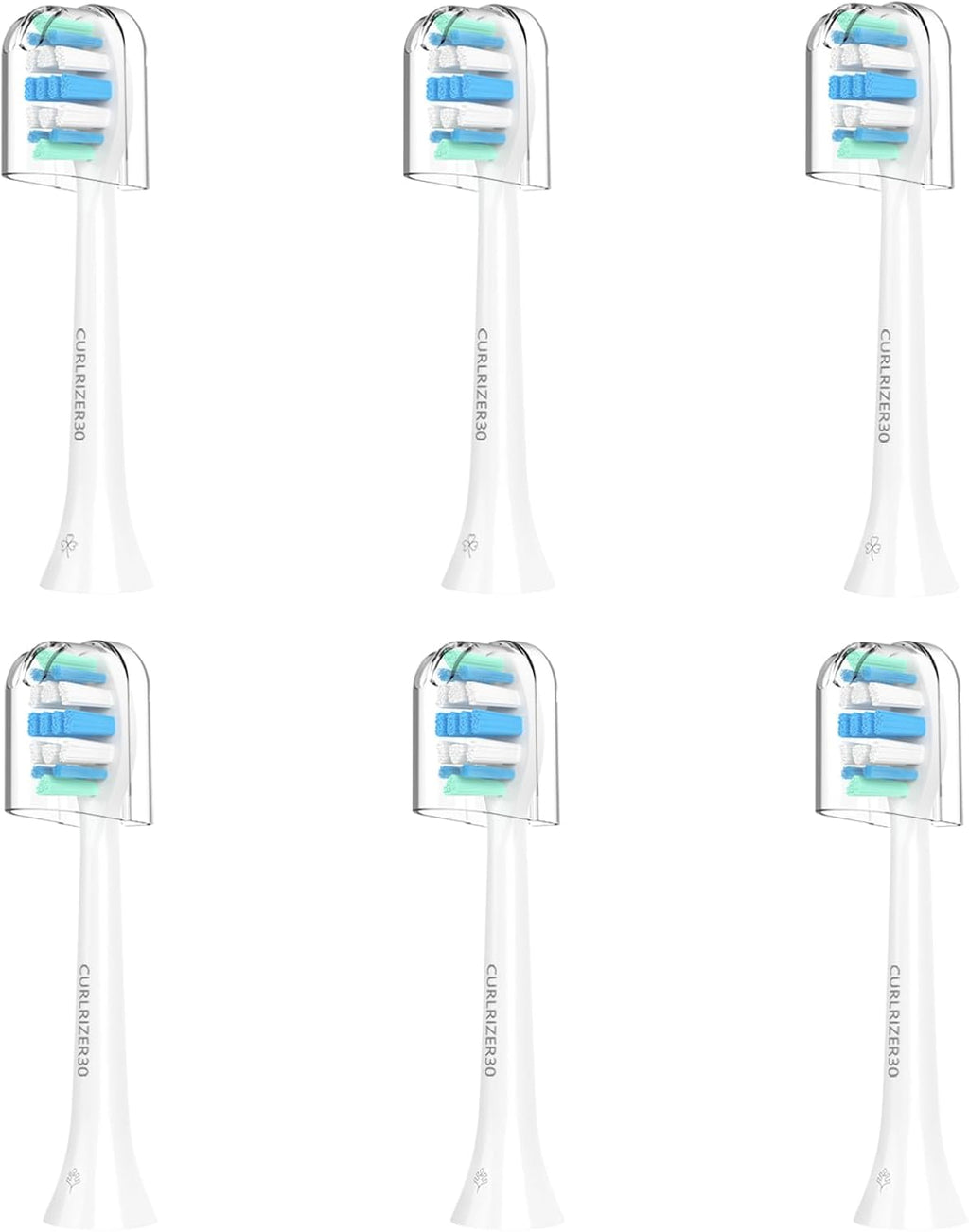 Replacement Toothbrush Heads for Philips Sonicare Replacement Heads, Electric Replacement Brush Head Compatible with Phillips Sonicare Electric Toothbrushes, 6 Pack