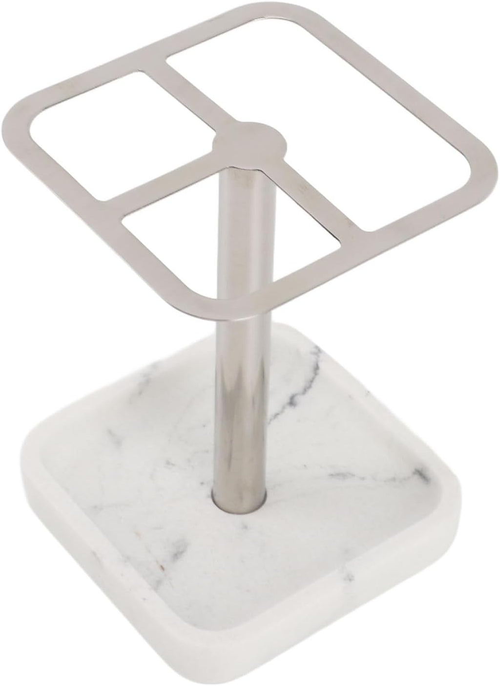 Electric Toothbrush Holder, 3 Slots Tooth Brushing and Toothpaste Holder 304 Stainless Steel Toothpaste Organizer Space Saving Toothpaste Storage Stand for Bathrooms Countertop