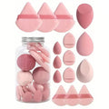 15pcs Makeup Sponge Blender Set, Beauty Blending Sponges for Foundation and Powder