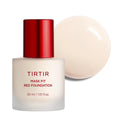 TIRTIR Mask Fit Red FoundationㅣLong Lasting Flawless Coverage, Energy Essence, Lightweight, Hydrating, Pore-Blurring, Breathable Satin Finish, Makeup, Radiant Skin, #10C Shell, 1.01 Fl Oz